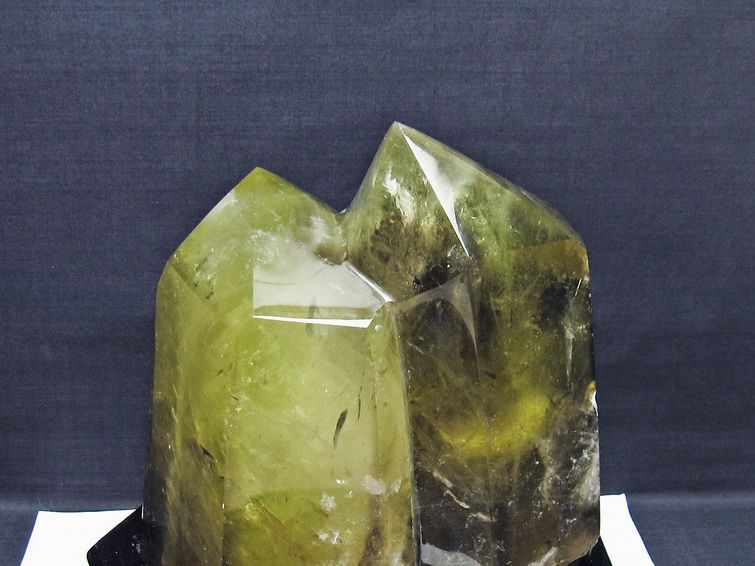 5.6Kg シトリン水晶ダブルポイント[T719-5059] 2枚目