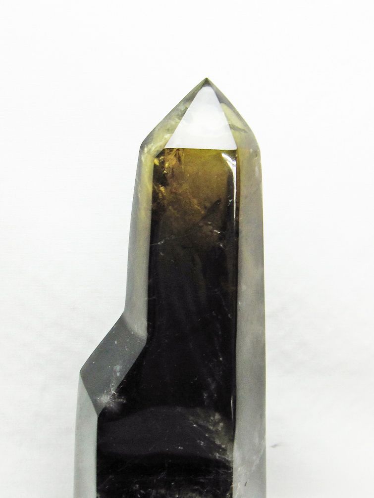 2.7Kg 虹入り シトリン水晶 六角柱[T719-5061] 2枚目