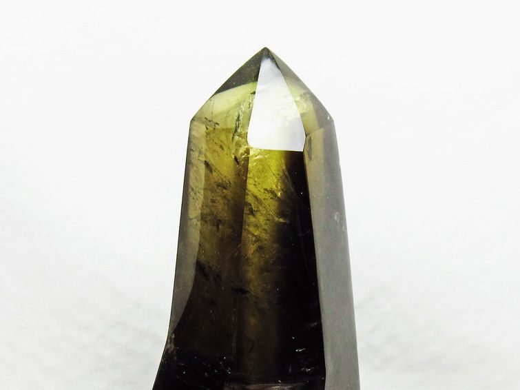 2.7Kg 虹入り シトリン水晶 六角柱[T719-5061] 3枚目