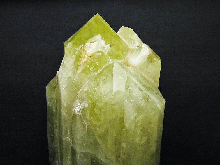 13.5Kg シトリン水晶ダブルポイント同梱不可[T719-5063] 3枚目