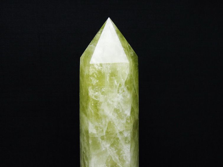 1.3Kg シトリン水晶 六角柱 [t719-5165] 2枚目