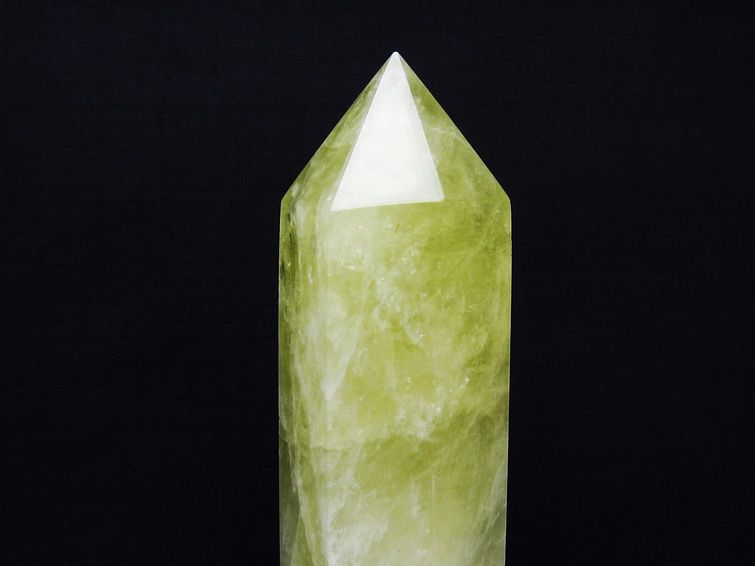 1.3Kg シトリン水晶 六角柱 [t719-5165] 3枚目