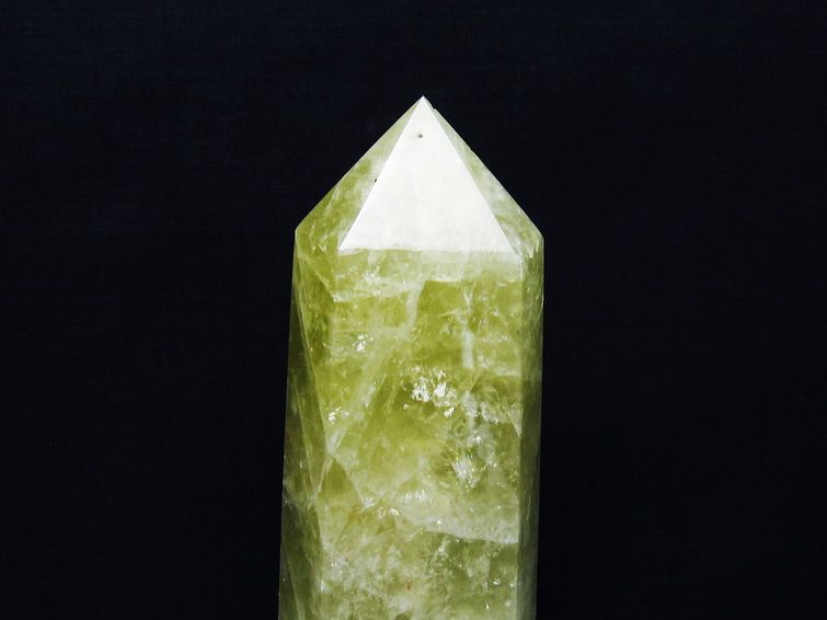 1.3Kg シトリン水晶 六角柱 [t719-5181] 2枚目