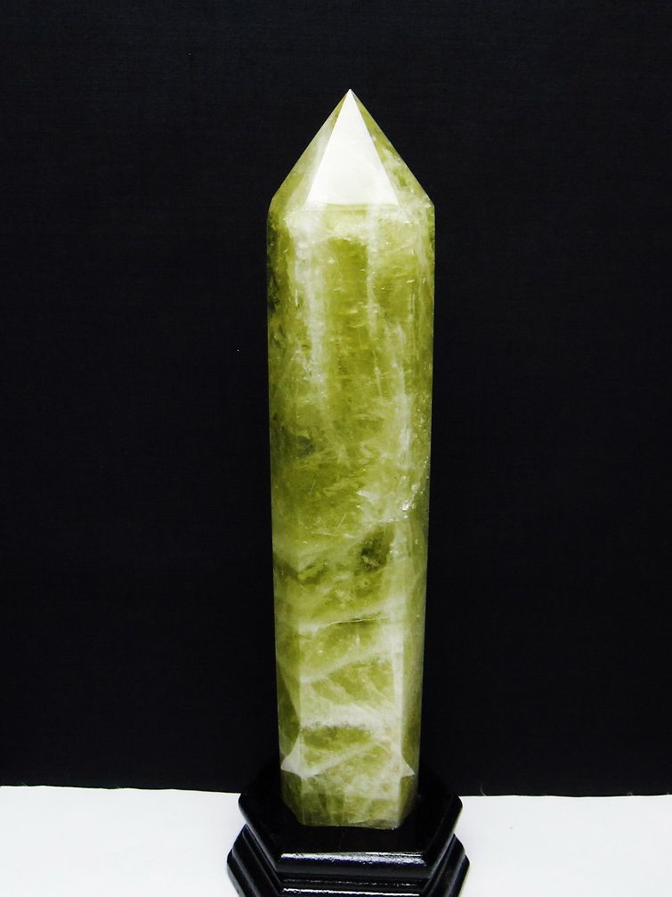 1.3Kg シトリン水晶 六角柱 [t719-5212] 1枚目