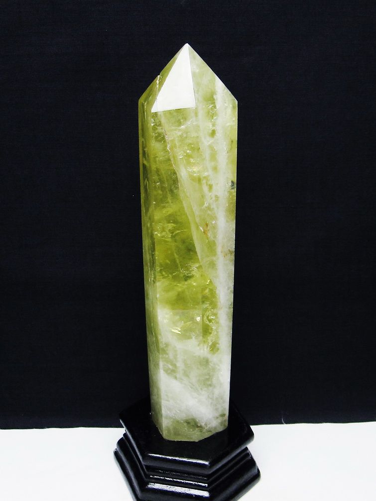 シトリン水晶 六角柱 [t719-5223] 1枚目