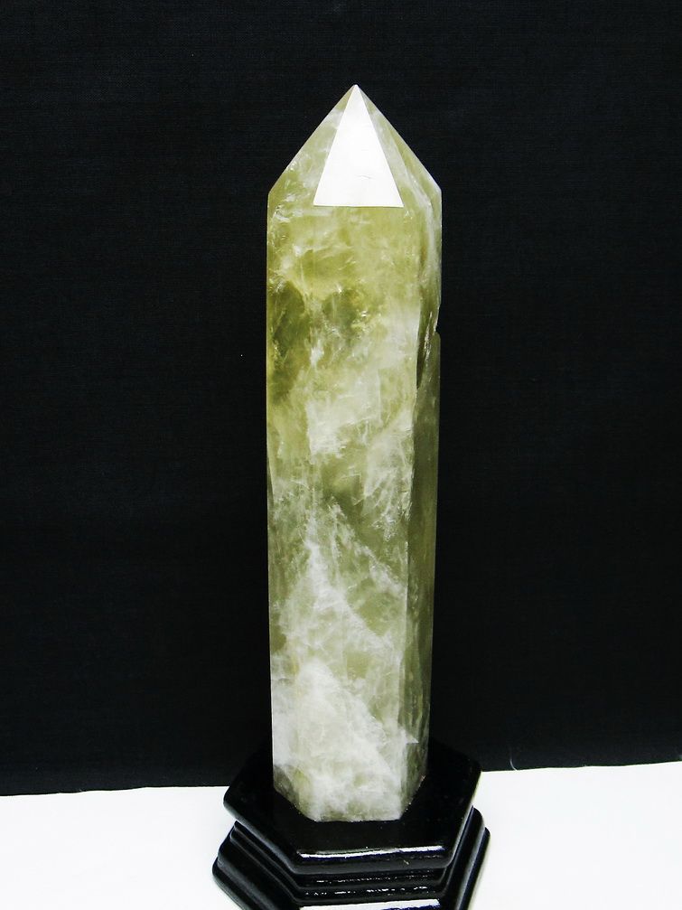 シトリン水晶 六角柱 [t719-5224] 1枚目