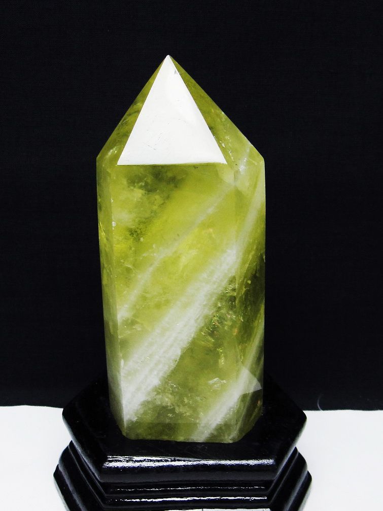 シトリン水晶 六角柱 [t719-5236] 1枚目