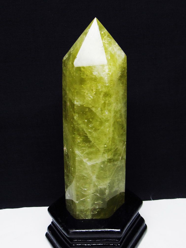 シトリン水晶 六角柱 [t719-5239] 1枚目