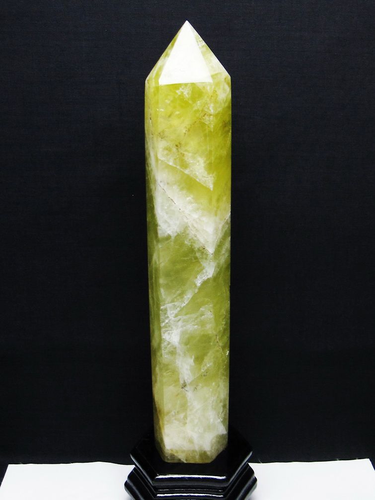 1.5Kg シトリン水晶 六角柱 [t719-5256] 1枚目