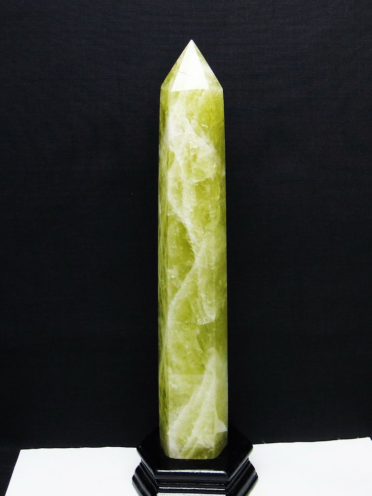 1.3Kg シトリン水晶 六角柱 [t719-5264] 1枚目