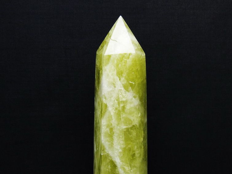 1.3Kg シトリン水晶 六角柱 [t719-5264] 2枚目