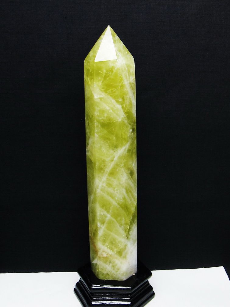 1.3Kg シトリン水晶 六角柱 [t719-5265] 1枚目