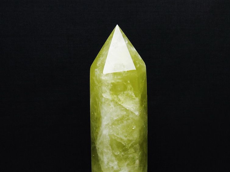 1.3Kg シトリン水晶 六角柱 [t719-5265] 3枚目