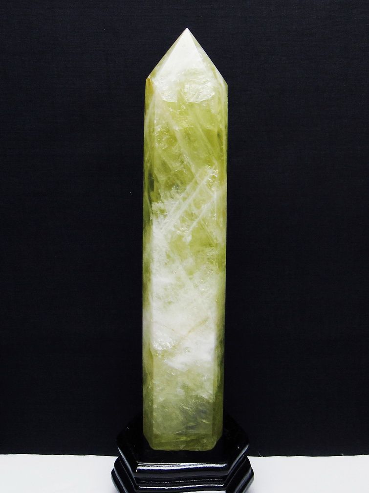 1.1Kg シトリン水晶 六角柱 [t719-5267] 1枚目