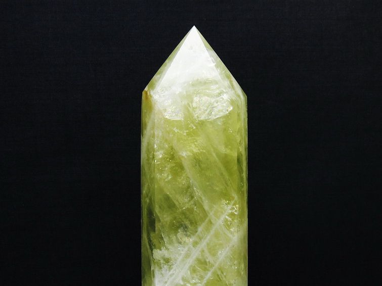 1.1Kg シトリン水晶 六角柱 [t719-5267] 2枚目