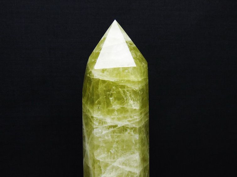 1.6Kg シトリン水晶 六角柱 [t719-5270] 2枚目