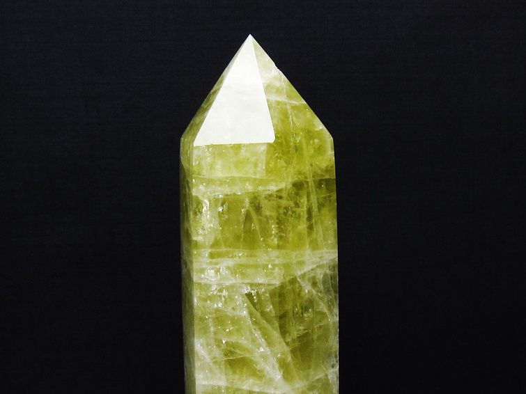 1.6Kg シトリン水晶 六角柱 [t719-5270] 3枚目