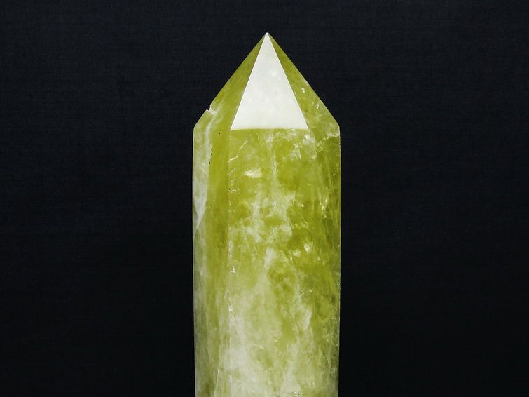 1.3Kg シトリン水晶 六角柱 [t719-5272] 2枚目