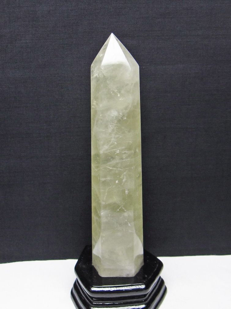 シトリン水晶 六角柱 [t719-5296] 1枚目