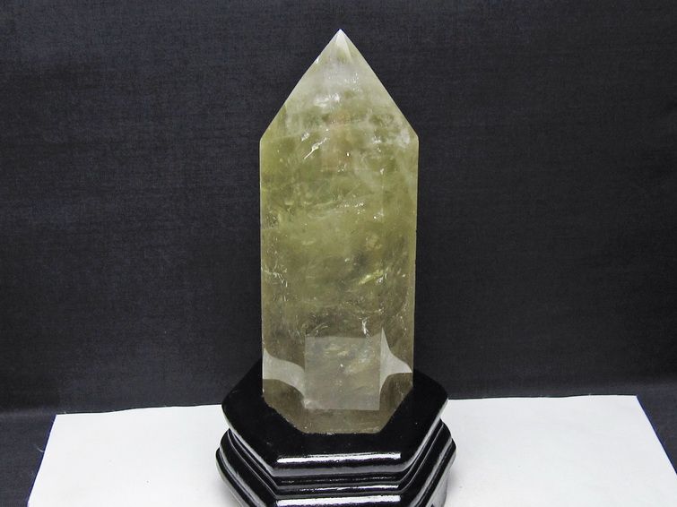 シトリン水晶 六角柱 [t719-5340] 1枚目