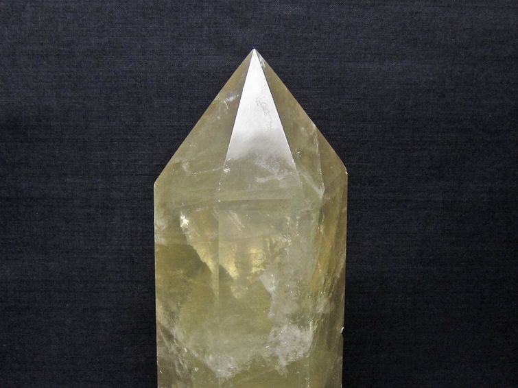 1.1Kg シトリン水晶 六角柱 [t719-5344] 2枚目