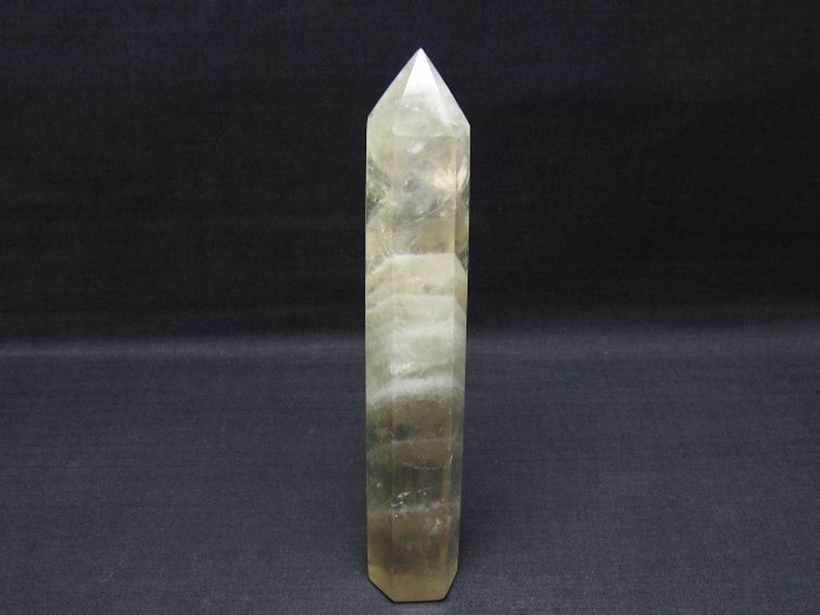 シトリン水晶 六角柱 [t719-5399] 1枚目