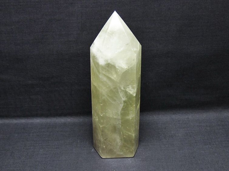 シトリン水晶 六角柱 [t719-5450] 1枚目