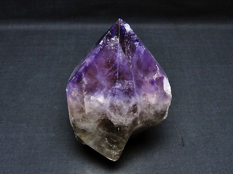 虹入り アメジスト 六角柱[T720-1347] 1枚目