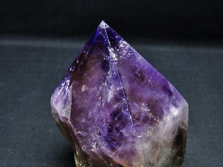 虹入り アメジスト 六角柱[T720-1347] 3枚目