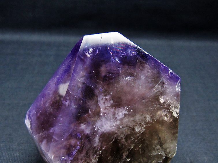 虹入り アメジスト 六角柱[T720-1360] 2枚目