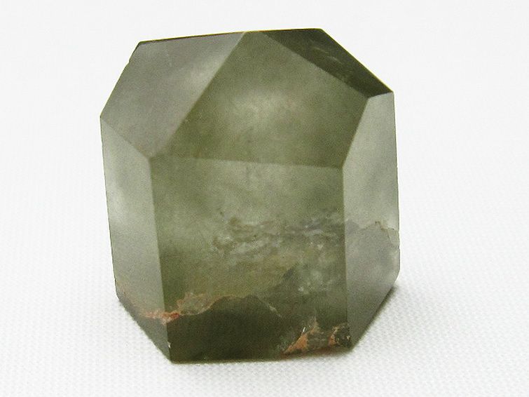 緑ルチル水晶 六角柱[T720-379] 1枚目