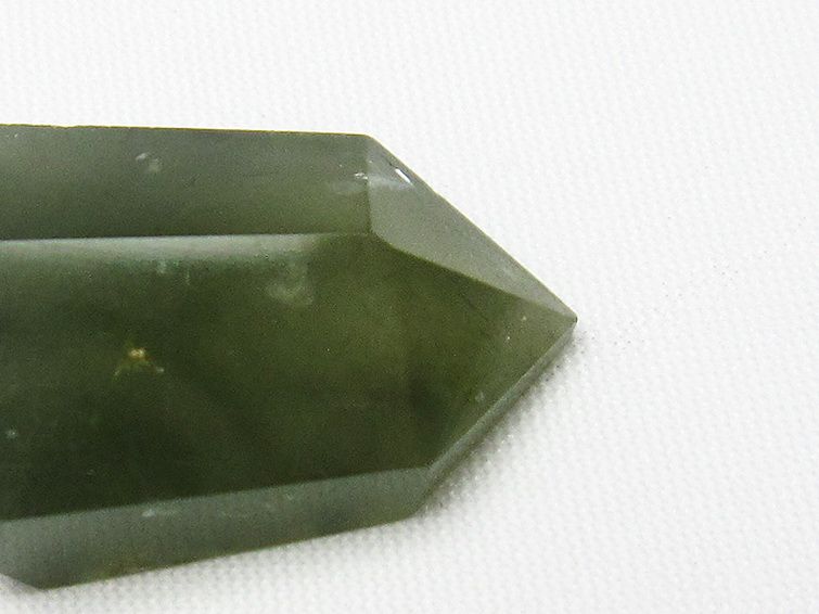 緑ルチル水晶 六角柱[T720-387] 2枚目