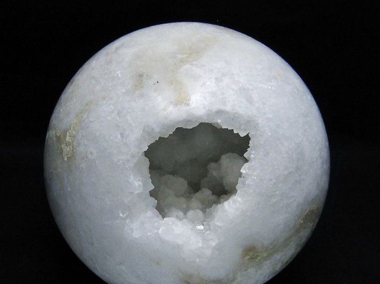 2Kg モロッコ産 水晶 笑口 丸玉 130mm [t722-1004] 2枚目