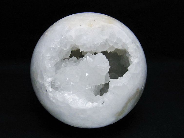 2.3Kg モロッコ産 水晶 笑口 丸玉 130mm [t722-1024] 1枚目