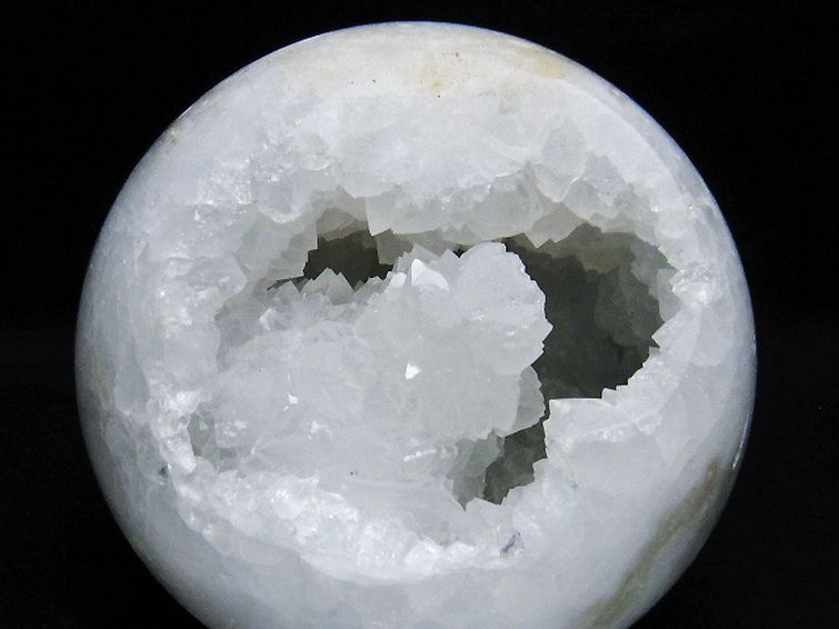 2.3Kg モロッコ産 水晶 笑口 丸玉 130mm [t722-1024] 2枚目