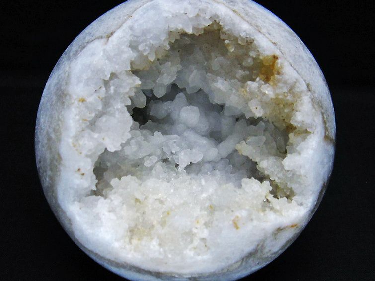 モロッコ産 水晶 笑口 丸玉 94mm [T722-797] 2枚目