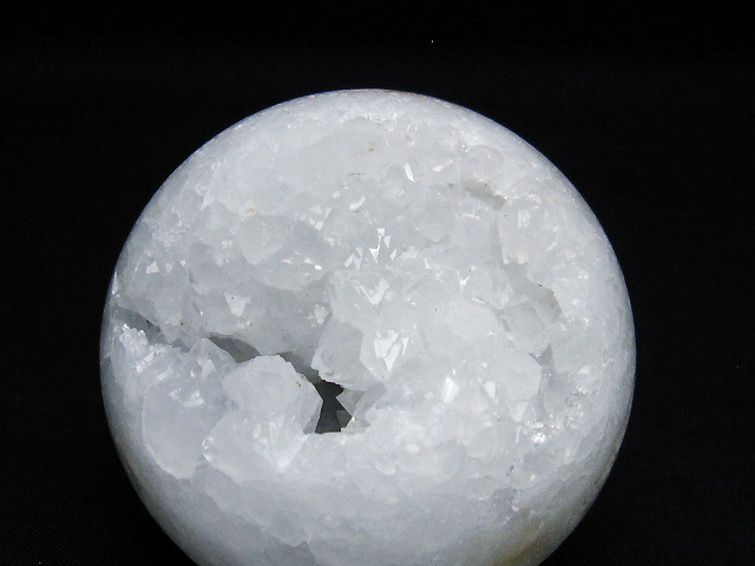 モロッコ産 水晶 笑口 丸玉 70mm [t722-873] 2枚目