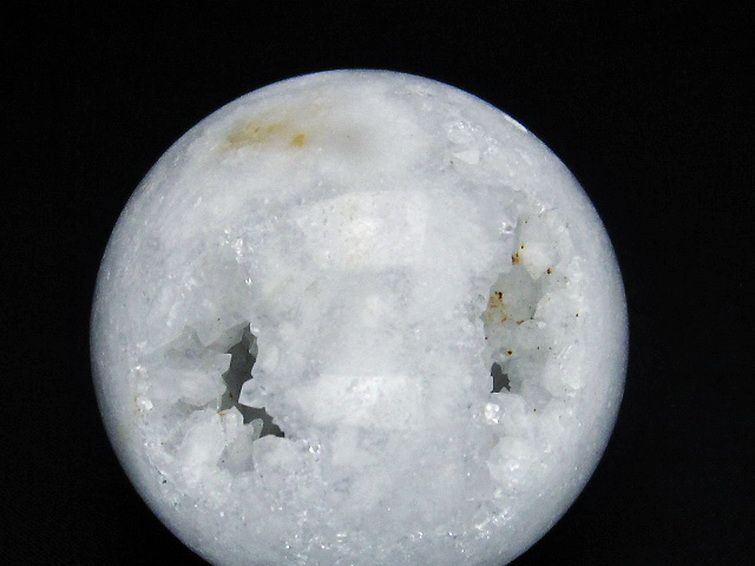 モロッコ産 水晶 笑口 丸玉 59mm [t722-893] 2枚目