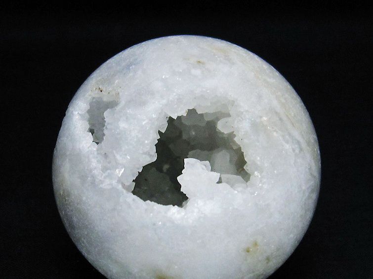 モロッコ産 水晶 笑口 丸玉 64mm [t722-938] 2枚目