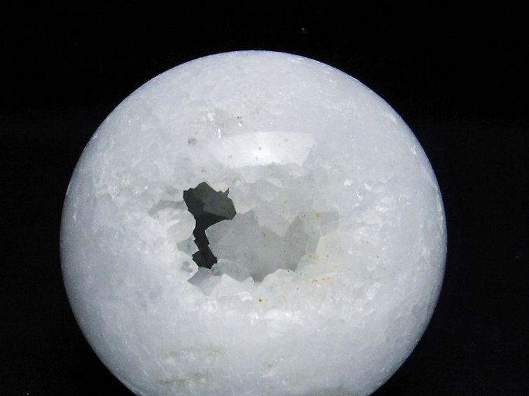 モロッコ産 水晶 笑口 丸玉 85mm [t722-947] 2枚目