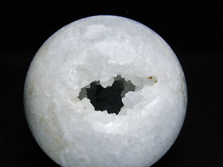 モロッコ産 水晶 笑口 丸玉 89mm [t722-958] 2枚目