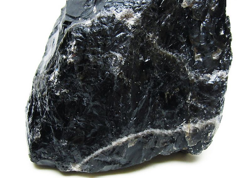 2Kg モリオン 純天然 黒水晶 原石 [t724-2814] 3枚目