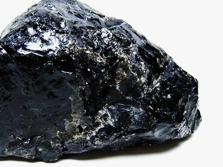 2.1Kg モリオン 純天然 黒水晶 原石 [t724-2916] 3枚目