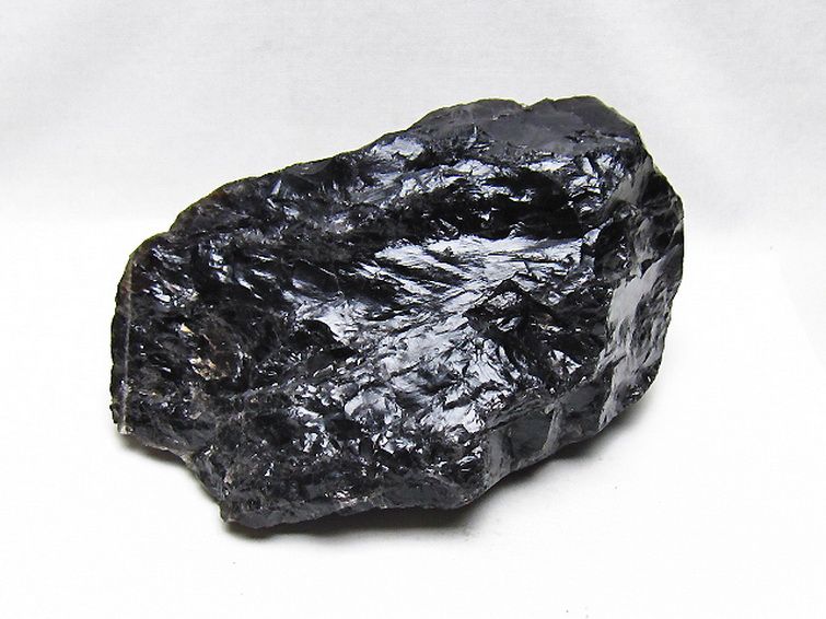 1.2Kg モリオン 純天然 黒水晶 原石 [t724-2985] 1枚目