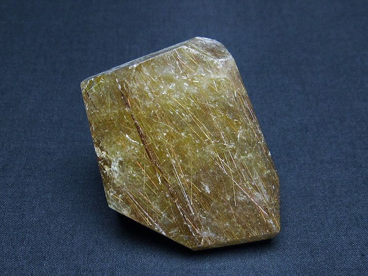 ルチルクォーツ（金針ルチル水晶） 原石[T725-2292] 1枚目
