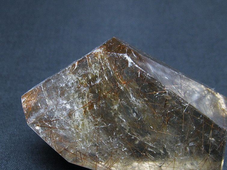ルチルクォーツ（金針ルチル水晶） 原石[T725-2295] 2枚目