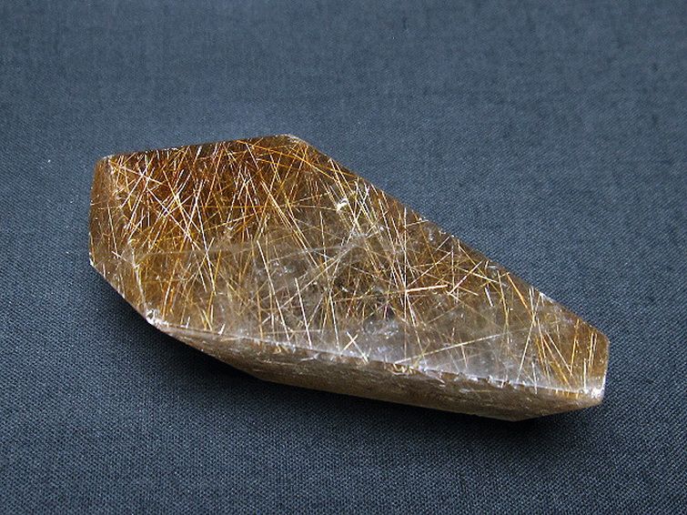ルチルクォーツ（金針ルチル水晶） 原石[T725-2302] 3枚目