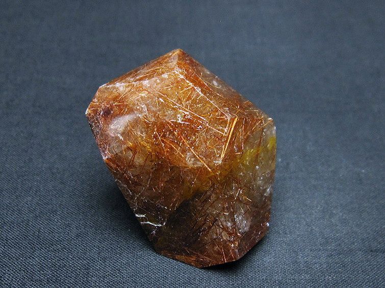 ルチルクォーツ（金針ルチル水晶） 原石[T725-2303] 2枚目