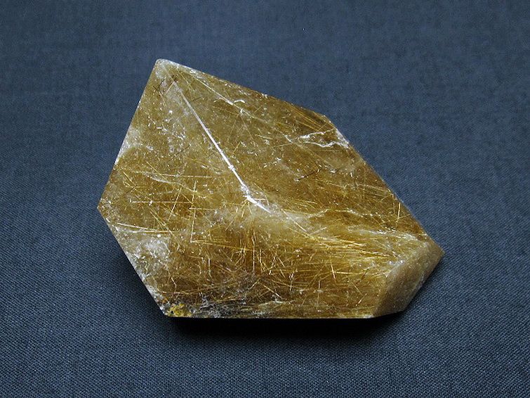 ルチルクォーツ（金針ルチル水晶） 原石[T725-2309] 1枚目