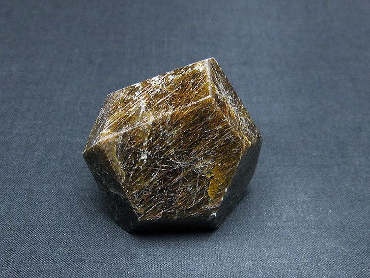 金針ルチル水晶 原石 [t725-2316] 1枚目